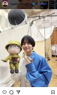 板垣李光人のインスタグラム＠itagakirihito_officialより