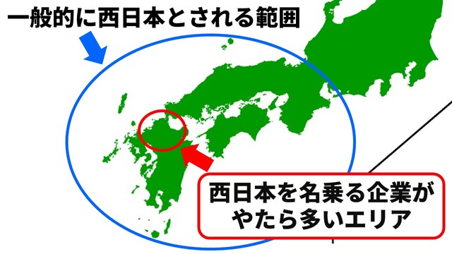 たしかに"西日本"の付く企業名と言えば…