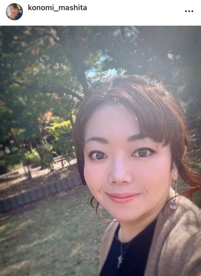 間下このみインスタグラム(@konomi_mashita)より