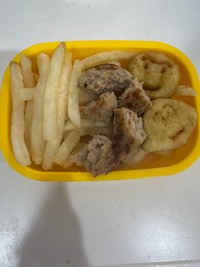 こちらが話題のポテト弁当（かほさん提供）