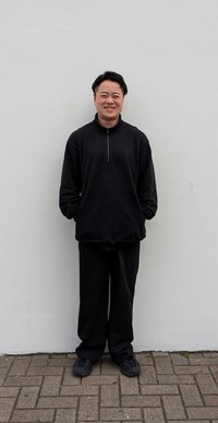 自身について「童顔ボーイッシュマッチョ」と評する投稿主さん/マッスルキユーピーさん（Instagram/Threads【@kewpie_______】）提供