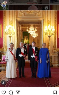 チャールズ国王のインスタグラム＠theroyalfamilyより