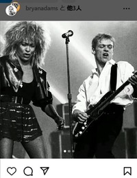 ブライアン・アダムスのインスタグラム＠bryanadamsより
