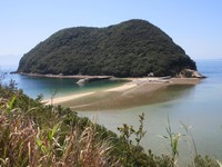 ジオサイト　三豊市の丸山島（提供：香川大学）