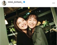 桐谷美玲インスタグラム（＠mirei_kiritani_）より
