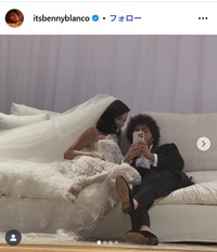 ベニー・ブランコのインスタグラム@itsbennyblancoより
