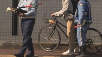 自転車の青切符制度導入から1カ月　岡山県警が45カ所で指導・啓発　4月の交付数は60件…大半が「ながらスマホ」