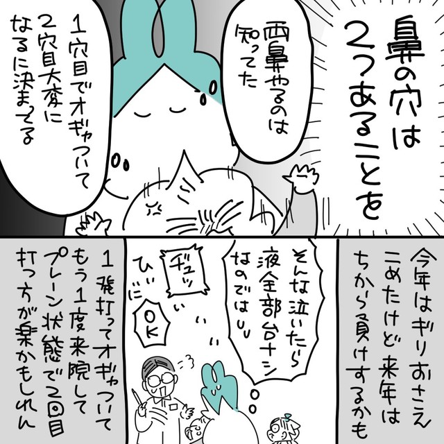 【漫画】『去年（7歳と2歳）のフルミストの話』7（んぎまむさん提供）