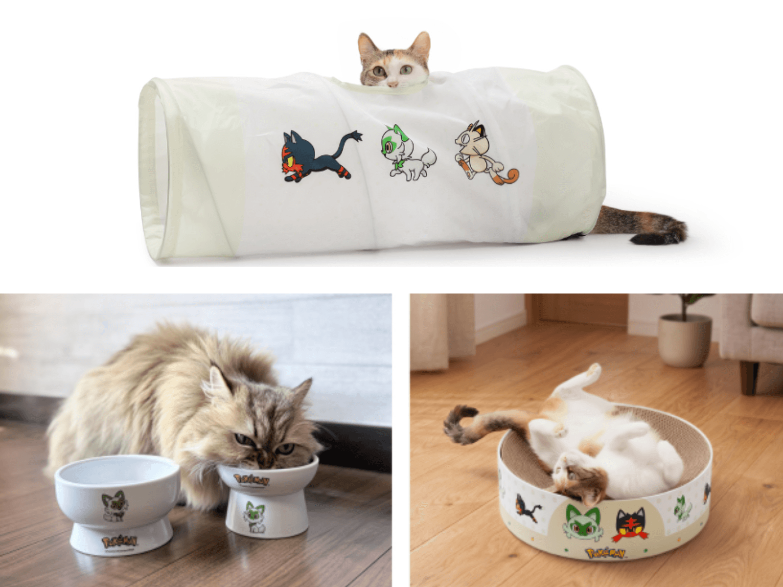 7/6発売】ポケモンデザインの猫用品が登場！ ニャース・ニャビー