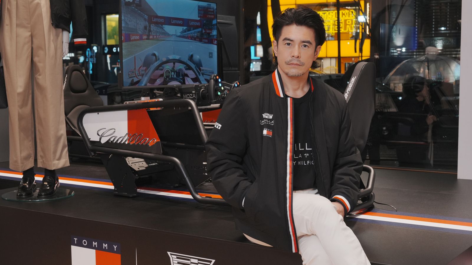 俳優・伊藤英明がスタイル･レースに参戦!?<br>トミー ヒルフィガー×キャデラック F1チーム