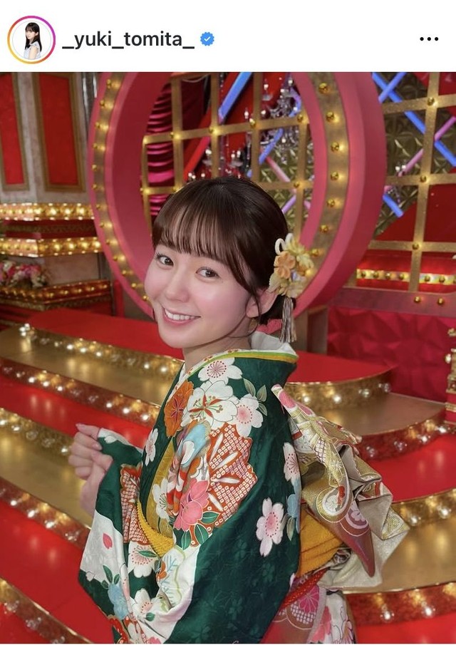 冨田有紀アナウンサーのインスタグラム＠_yuki_tomita_より