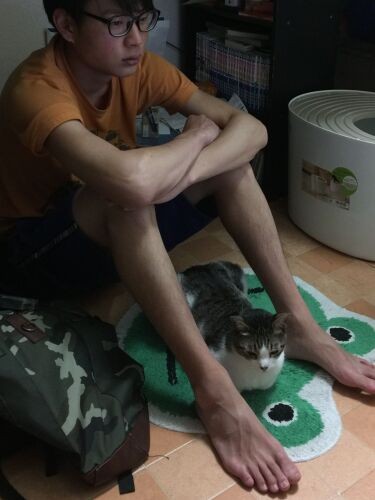 アニキとの絆は日に日に強くなった……（A子さん提供）