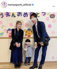 矢口真里のインスタグラム＠mariyaguchi_officialより