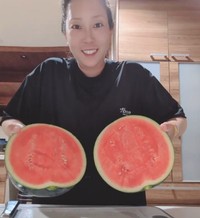 予定通り出荷できそうな完熟具合（農狂農家はらちゃんさんThreadsより動画スクリーンショット）