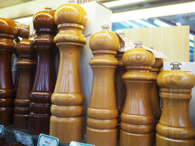 千日前道具屋筋商店街の「株式会社千田」で販売されているペッパーミル