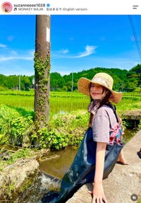 スザンヌさん（本人の公式インスタグラムから）
