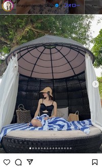 山本里菜アナウンサーのインスタグラム＠rinayamamoto_0622より