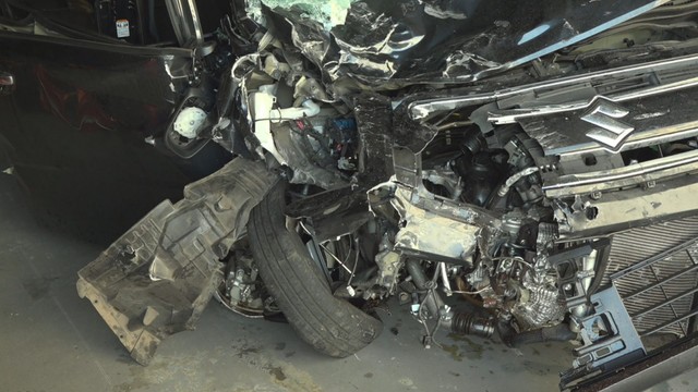 事故車両　岡山南警察署