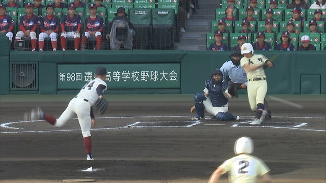 【速報】センバツ高校野球・準々決勝　英明(香川)が大阪桐蔭(大阪)に3ー4で惜敗