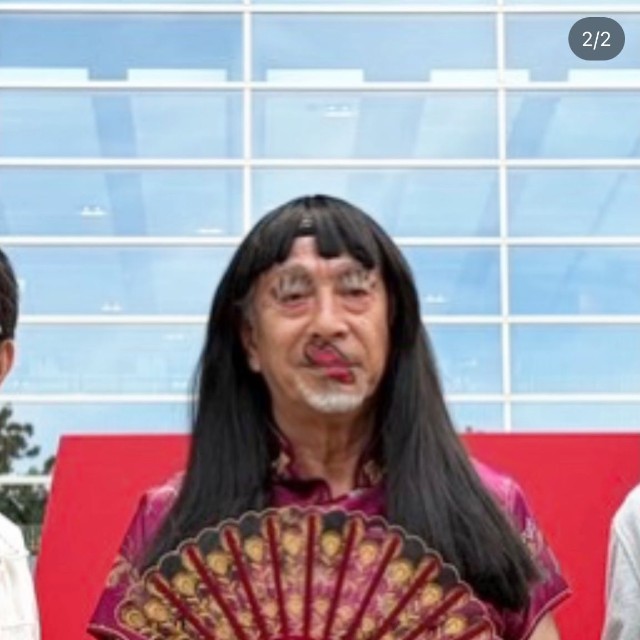 高田純次さん（お笑いコンビ「アンタッチャブル」の柴田英嗣さん公式インスタグラムより）