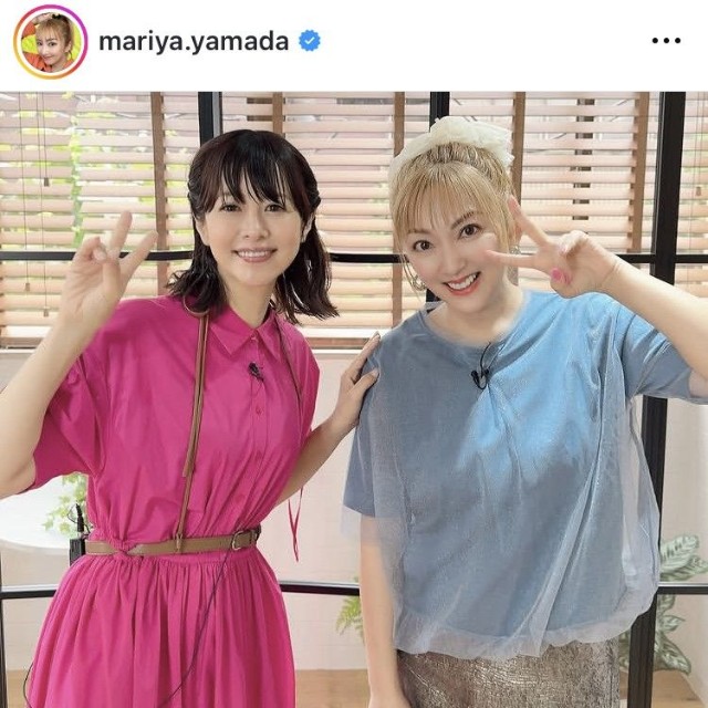 山田まりやインスタグラム＠mariya.yamadaより