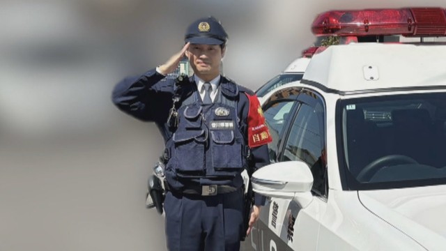 警察官時代の江郷颯人さん