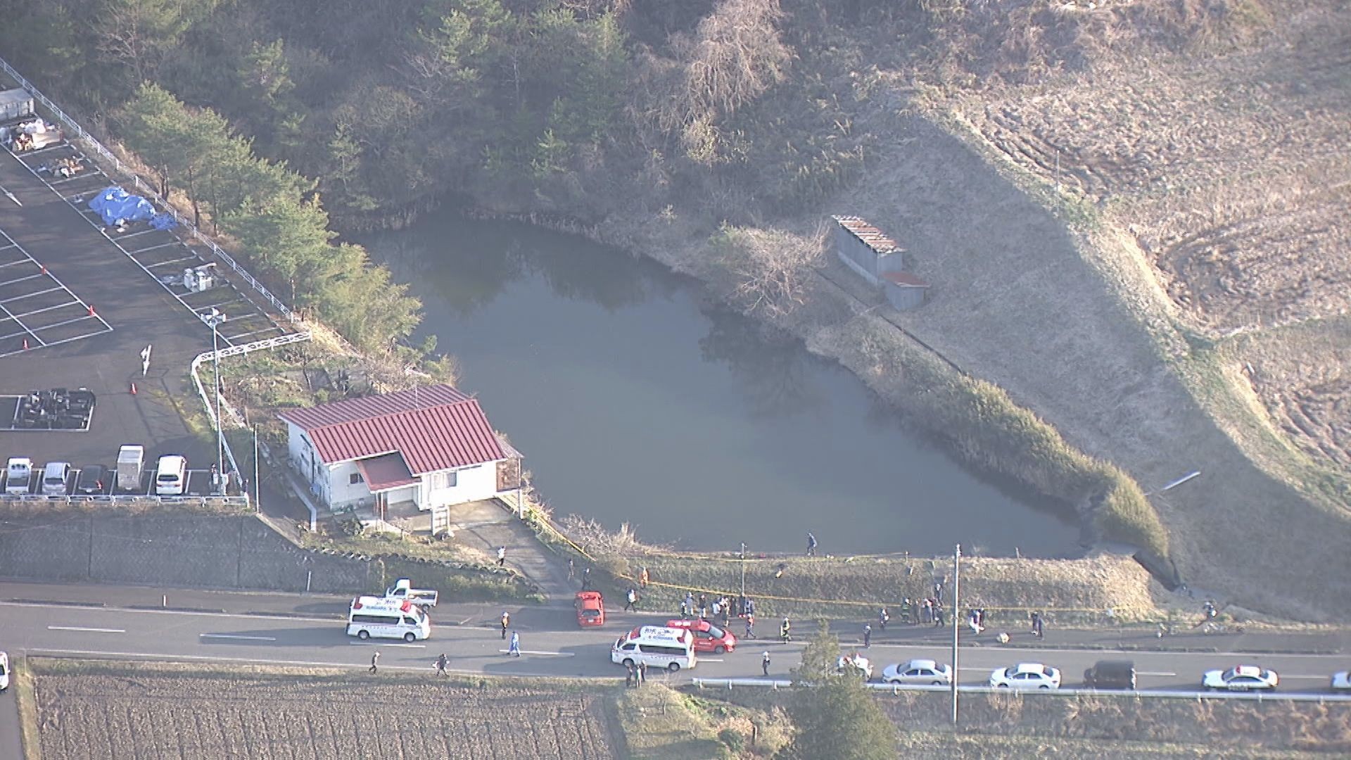 【速報】小学生2人がため池に転落か　１人は意識不明　宮城・栗原市