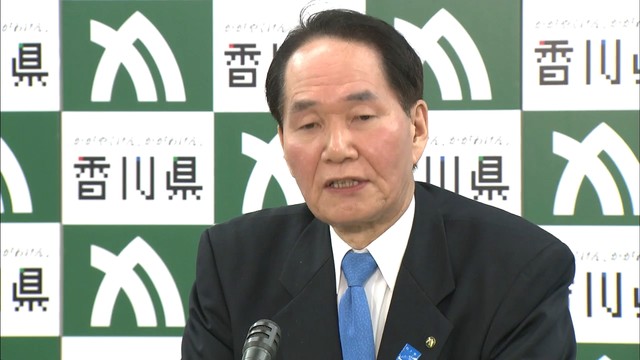 新年度スタート　香川県知事「災害対策や人口減少問題に引き続き重点」