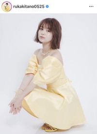 北野瑠華のインスタグラム＠rukakitano0525より