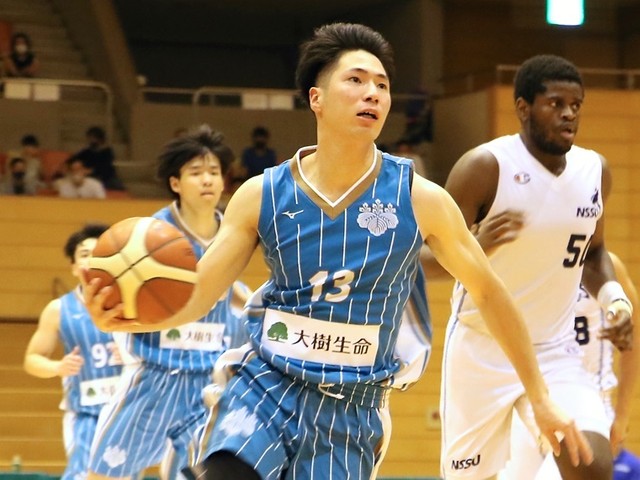 バスケ - 筑波大学が2度の延長戦制し日本大学に大逆転勝ち、二上耀