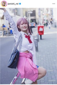 上西怜インスタグラム＠jonishi_reiより