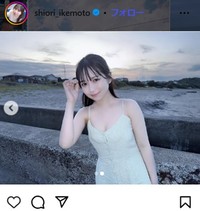 池本しおりのインスタグラム＠shiori_ikemotoより