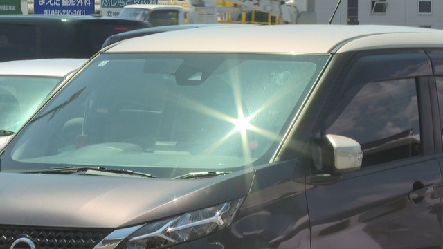 岡山県警は短時間でも乳幼児を車の中に放置するのは大変危険だと呼び掛けている