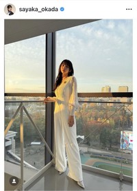 岡田紗佳のインスタグラム＠sayaka_okadaより