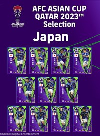 日本代表のメンバーも登場中