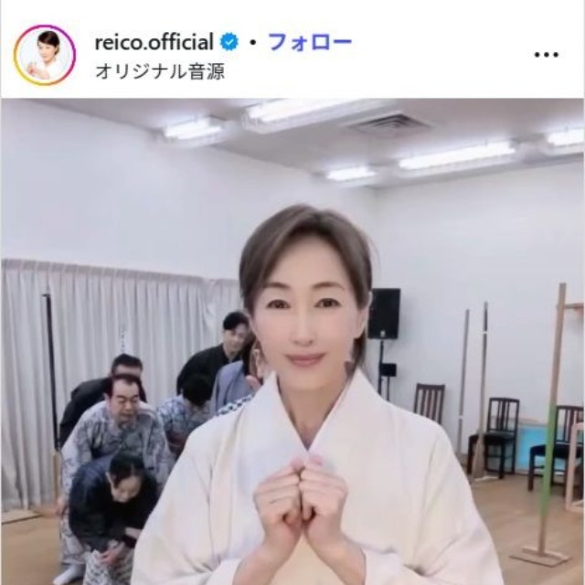 高島礼子のインスタグラム@reico.officialより