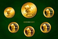 法人会員NFTでは、メダル型の支援証明NFTが送られる（提供）