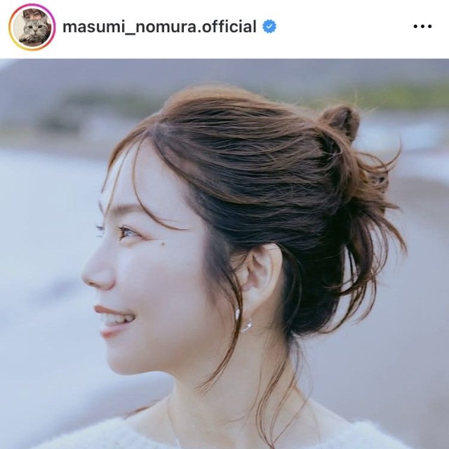 野村麻純インスタグラム＠masumi_nomura.officialより