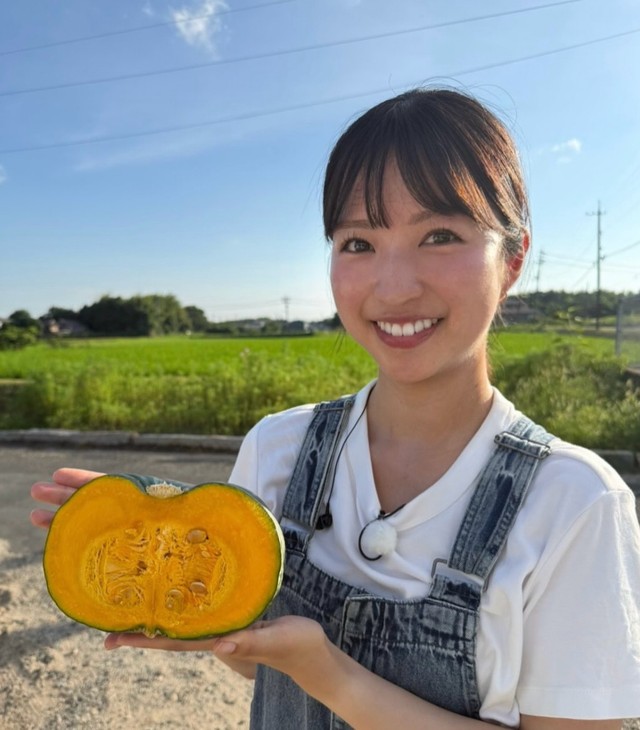 テレビ山口アナウンサー亀井晴加さんの公式インスタグラムから