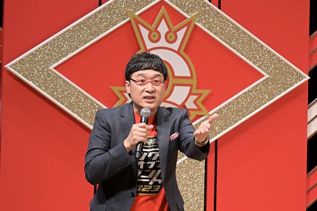 「キングオブコント2023」決勝進出決定会見のＭＣを務めた山里亮太（南海キャンディーズ）