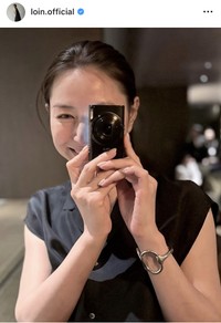 井川遥インスタグラム@loin.officialより