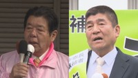美作市長選告示　現職と新人の一騎打ちに　15日投開票　岡山