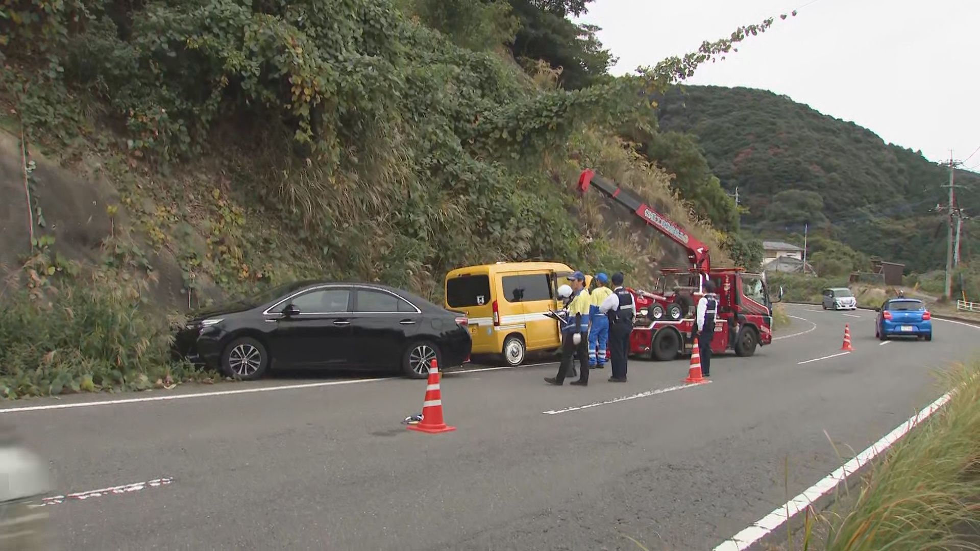 長崎市の国道で車同士が正面衝突 2人を救急搬送 | 長崎ニュース | NCC