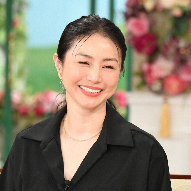 「徹子の部屋」  井川遥＝テレビ朝日提供