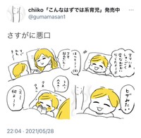 アイコンも一時的にヒザにするくらい引きずっています（提供：chiikoさん）