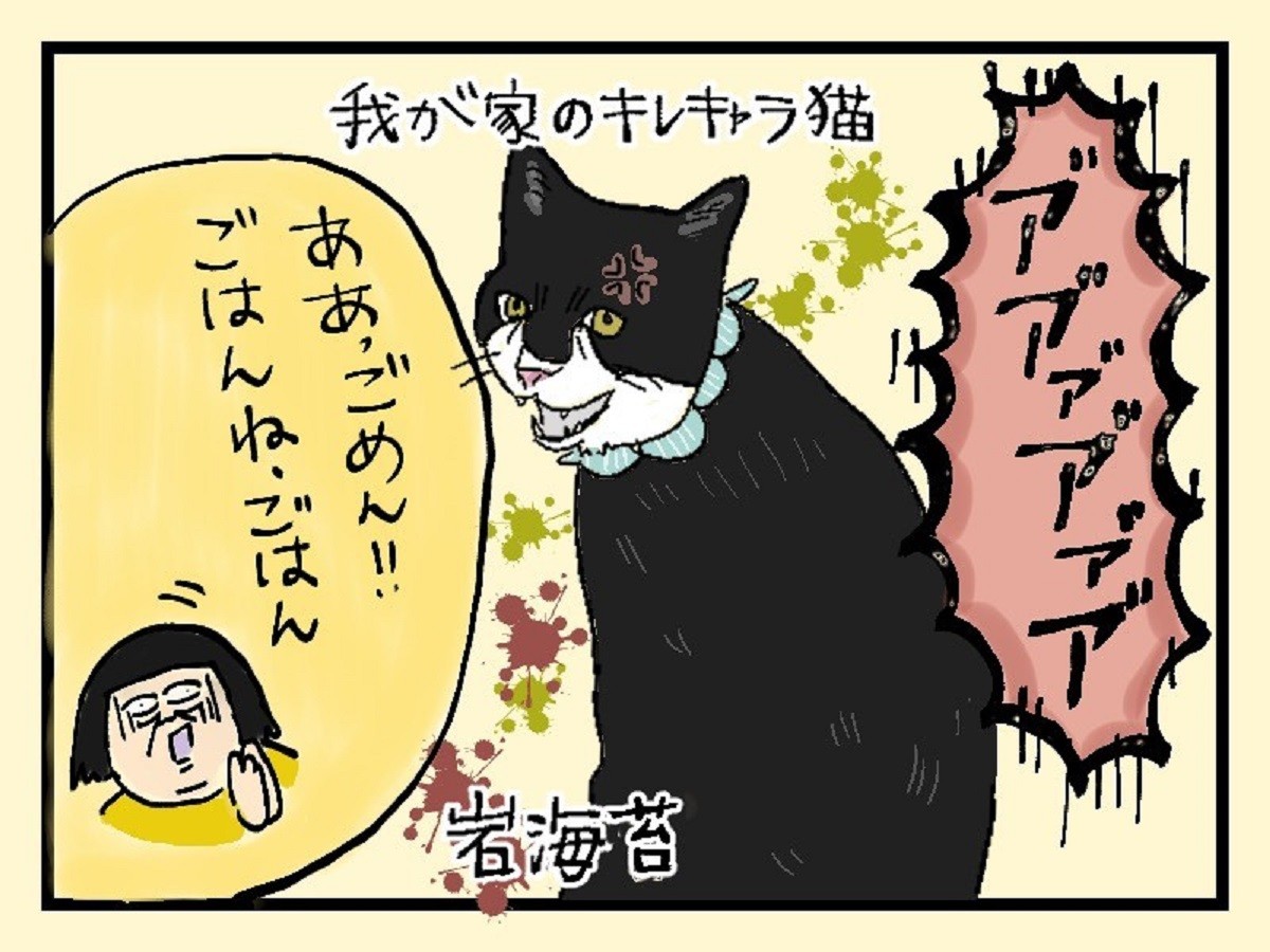 岩海苔 今日もキレてちゃぶ台返し やっぱ 猫じゃけぇ 26 犬 猫との幸せな暮らしのためのペット情報サイト Sippo