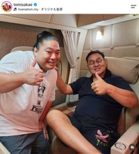 俳優・富栄ドラムさんの公式インスタグラムから