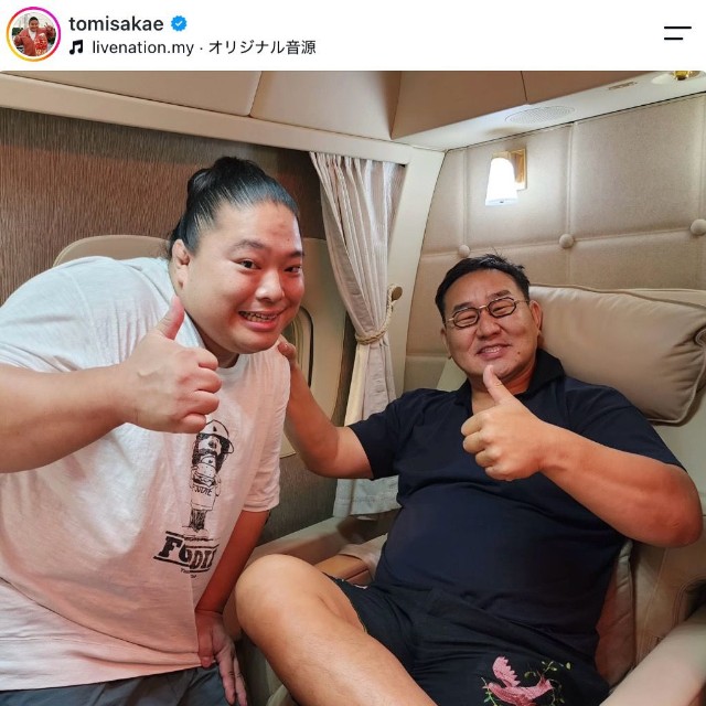 俳優・富栄ドラムさんの公式インスタグラムから