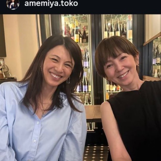 雨宮塔子アナウンサーのインスタグラム＠amemiya.tokoより