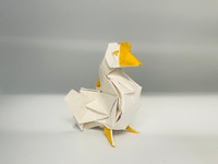 そうさんの作品「ガチョウ」（提供：そう　折り紙さん）